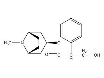 莨菪碱结构式