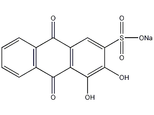 茜素红S结构式