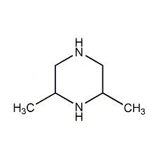 2,6-二甲基哌嗪结构式
