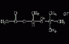 氯化乙酰甲胆碱结构式