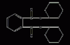 邻苯二甲酸二环己酯结构式
