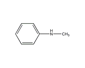 N-甲基苯胺结构式