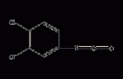 3,4-二氯苯异氰酸酯结构式