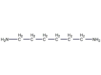 1,6-己二胺结构式