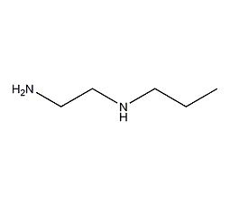 N-正丙基乙二胺结构式