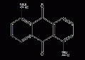 1,5-二氨基蒽醌结构式