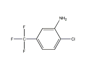 3-氨基-4-氯三氟结构式