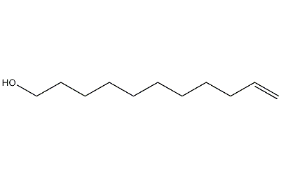 10-十一烯-1-醇结构式