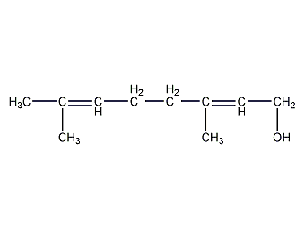橙花醇结构式