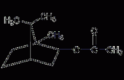 醋酸冰片结构式