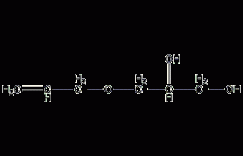 3-烯丙氧基-1,2-丙二醇结构式