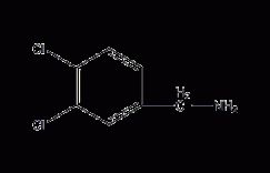3,4-二氯苯甲胺结构式