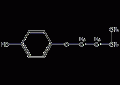 4-正丁氧基苯酚结构式