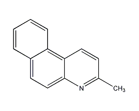 3-甲基苯并-5,6-喹啉结构式