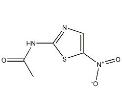 醋胺硝唑结构式