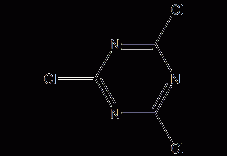 氰脲酰氯结构式