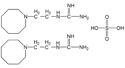 胍乙啶盐结构式