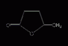 γ-戊内酯结构式