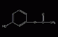 1,3-苯二醇单乙酸酯结构式