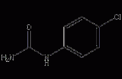 4-氯苯基脲结构式