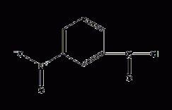 间硝基苯甲酰氯结构式
