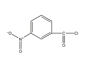 间硝基苯甲酰氯结构式