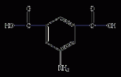5-氨基间苯二甲酸结构式