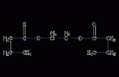 乙二醇二丁酸酯结构式