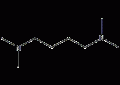 N,N,N',N'-四甲基-1,4-丁二胺结构式