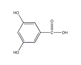 3,5-二羟基苯甲酸结构式