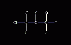 1,1,3-三氯三氟丙酮结构式