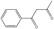 1-苯基-1,3-丁二酮结构式