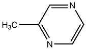 2-甲基吡嗪结构式