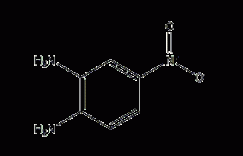 4-硝基邻苯二胺结构式