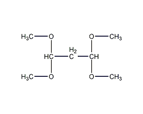 1,1,3,3-四甲氧基丙烷结构式