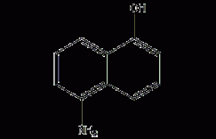 1-氨基-5-萘酚结构式