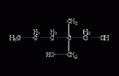 2-甲基-2-丙基-1,3-丙二醇结构式