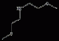双(2-甲氧基乙基)胺结构式