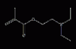 甲基丙烯酸二乙氨基乙酯结构式