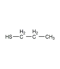 1-丙硫醇结构式