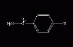 4-氯苄胺结构式