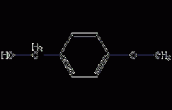 4-甲氧基苯甲醇结构式