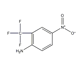 4-硝基-2-三氟甲基苯胺结构式