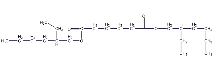 己二酸二辛酯结构式