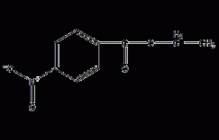 对硝基苯甲酸乙酯结构式