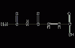 N-氨基甲酰马来酸结构式