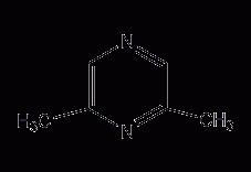 2,6-二甲基吡嗪结构式