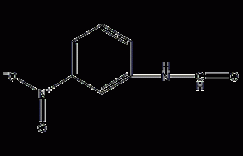 3-硝基甲酰苯胺结构式