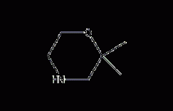 2,6-二甲基吗啉结构式