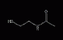 N-乙酰乙醇胺结构式